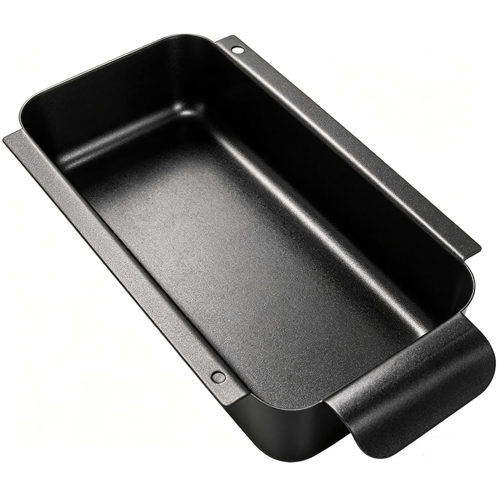 JIN BETTER GRILL PARTS front view of drip pan showing fit and protection