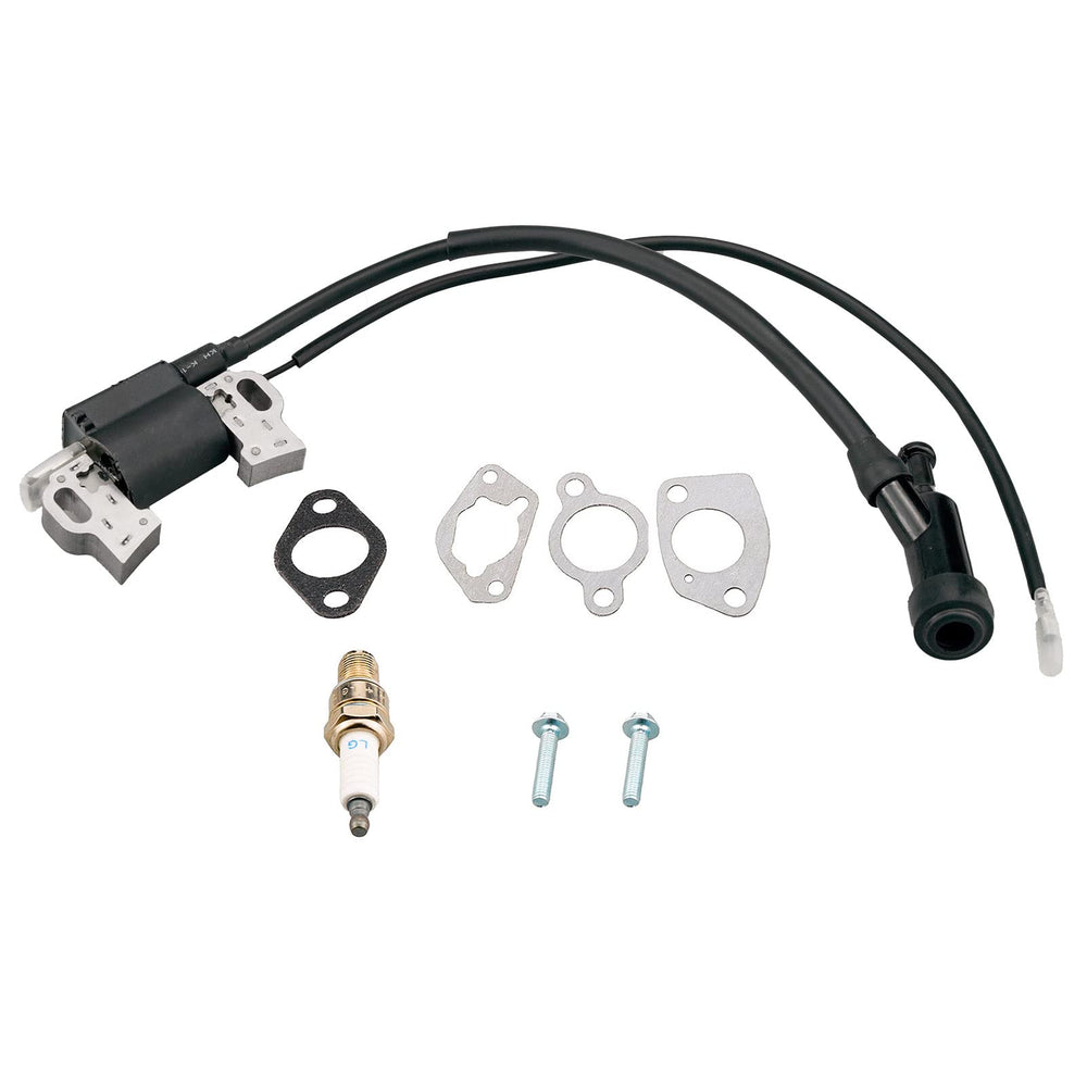 JJing assorted hardware and fuel line laid out for convenient installation