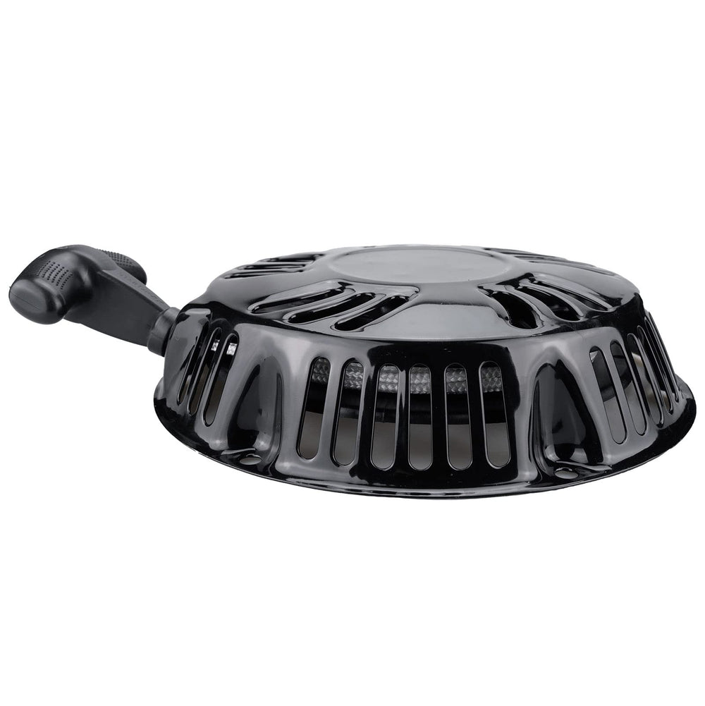 JJing recoil starter installed on a Predator generator showing quick fitment