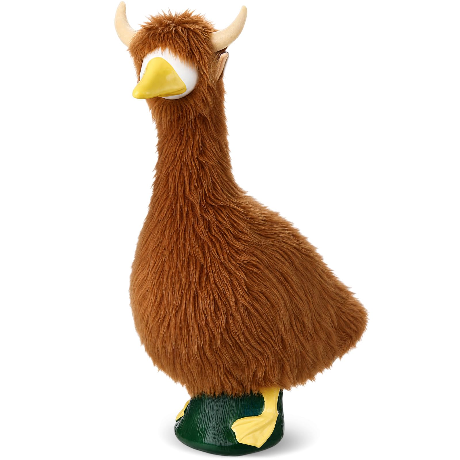 JolliLudo front view showing highland cow outfit and curb appeal