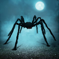 JOYIN giant spider front view showing realistic silhouette and curb appeal