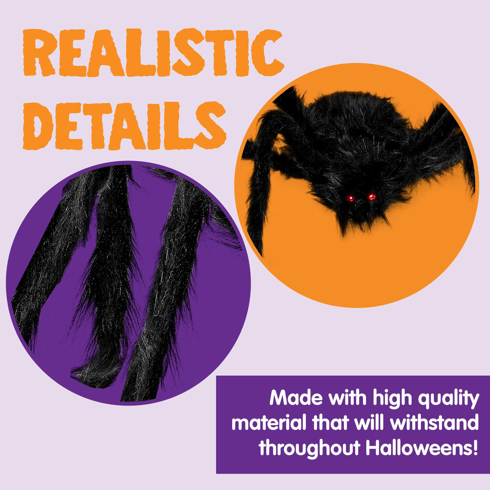 JOYIN spider adjustable legs bent into climbing pose for versatile displays