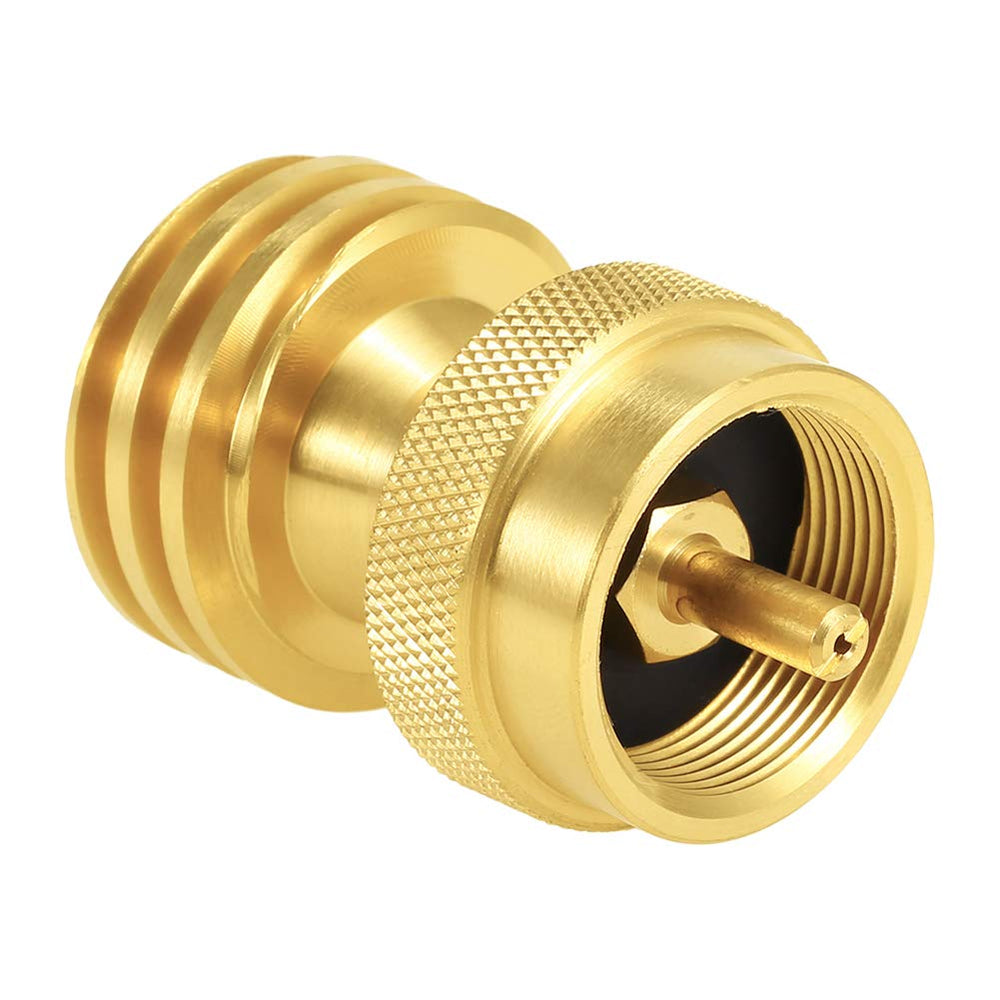 Joywayus front view of brass adapter showing compact durable build and reliable connection