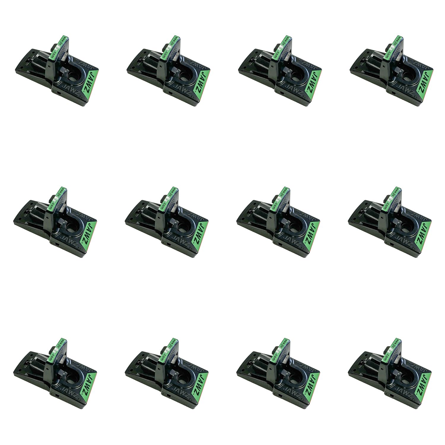 JT Eaton Jawz front view packaging showing 12-pack and safe design