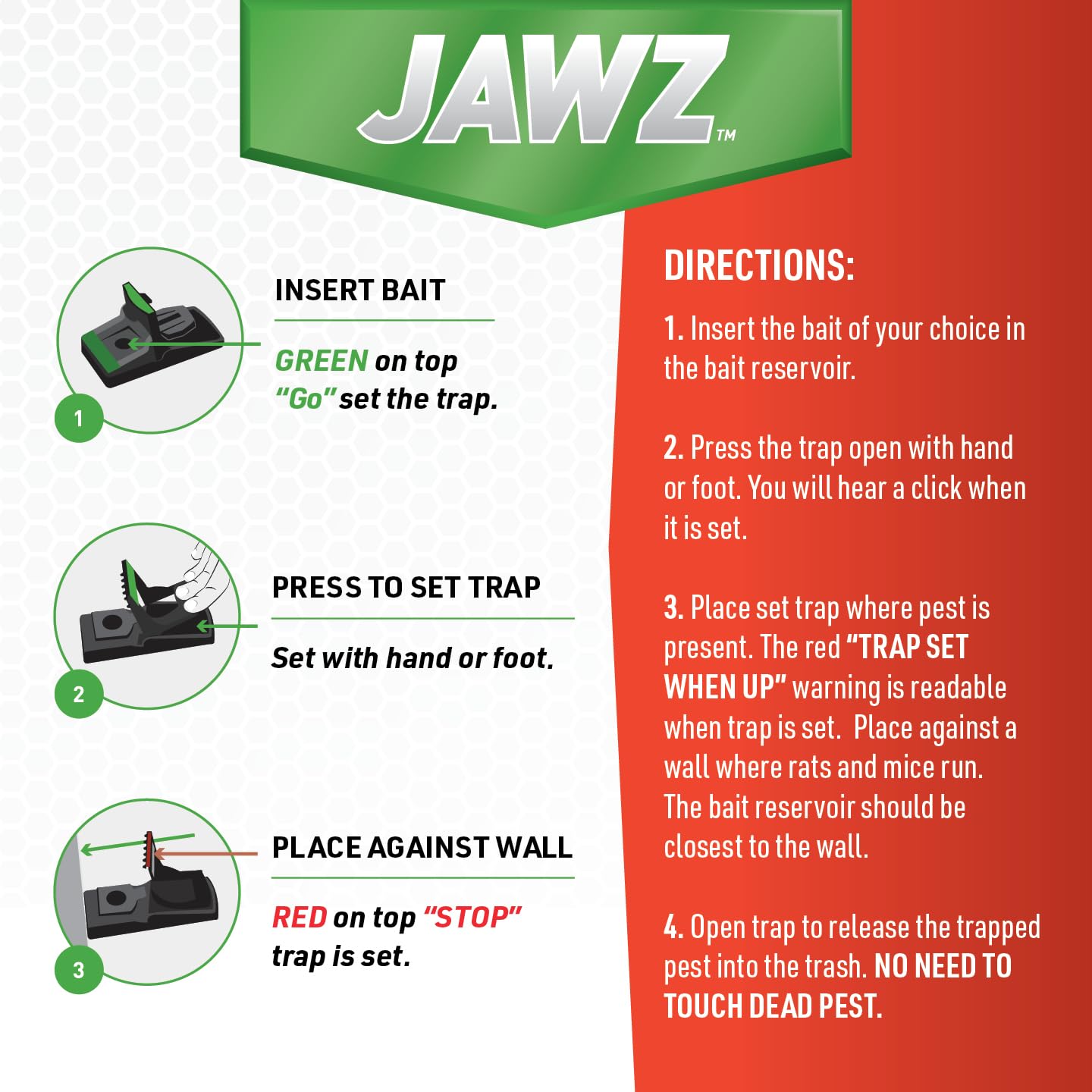 JT Eaton stacked traps showing reusable plastic durability and ease