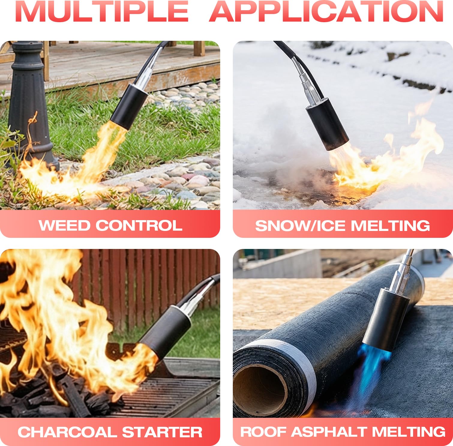 Julttum 10ft hose laid flat showing flexibility and heat resistance