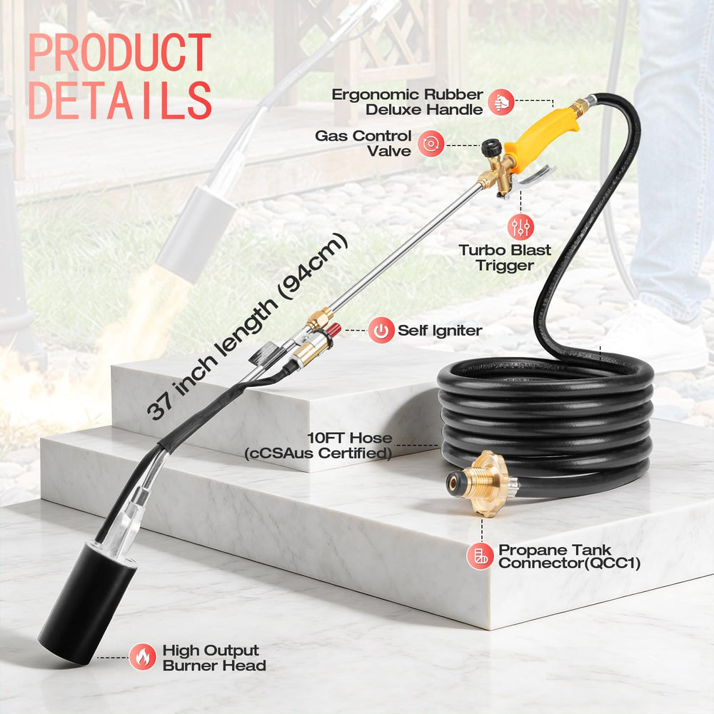 Julttum short mode torch grilling illustrating precise heat control