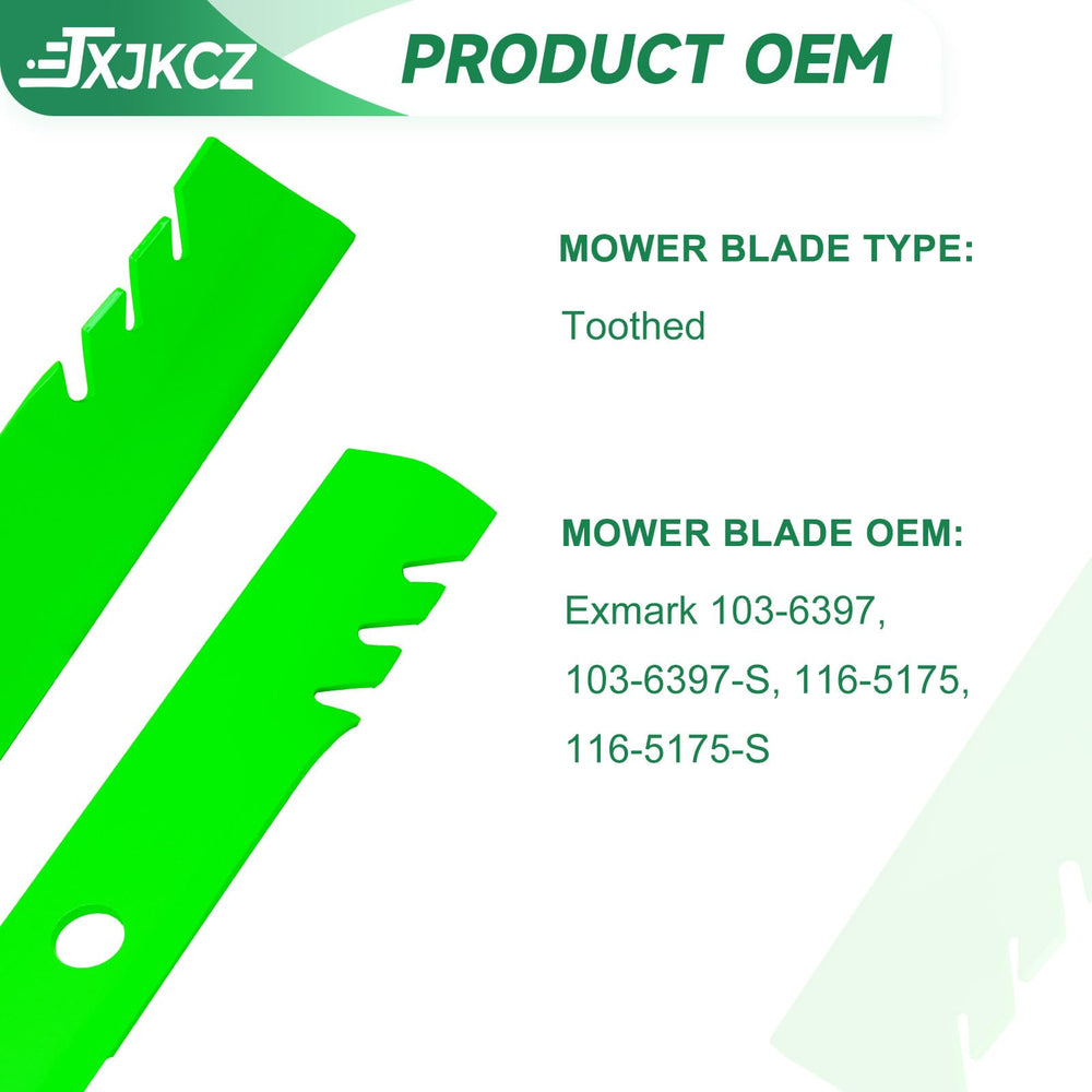 JXJKCZ blade bolt hole detail demonstrating precise fit for secure mounting