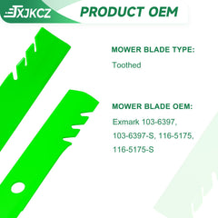 JXJKCZ blade bolt hole detail demonstrating precise fit for secure mounting