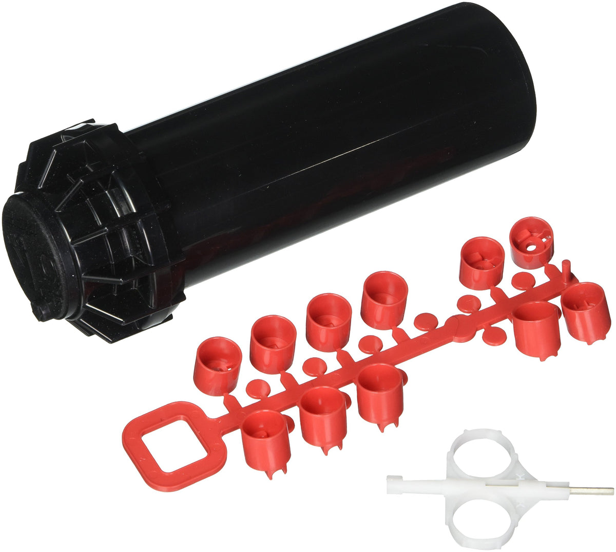 K-Rain RPS75 front view pop-up rotor showing durable stainless-steel body and easy installation