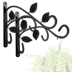 KABB front view iron plant hanger showing classic design and durability