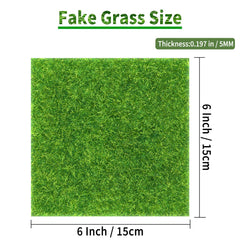 KAEZDD close-up of plastic grass fibers for realistic texture