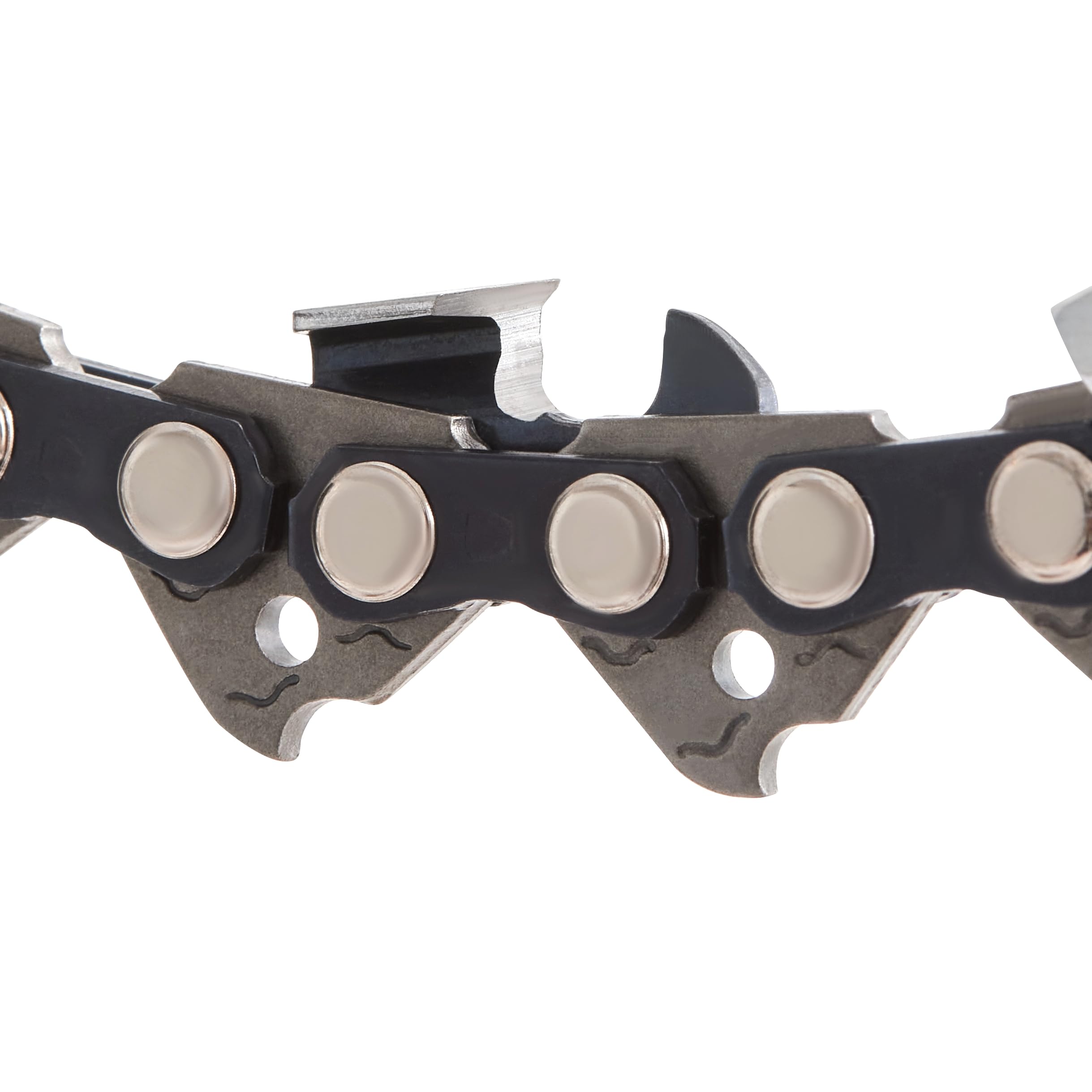 KAKEI chain cutting through firewood illustrating fast, efficient material removal