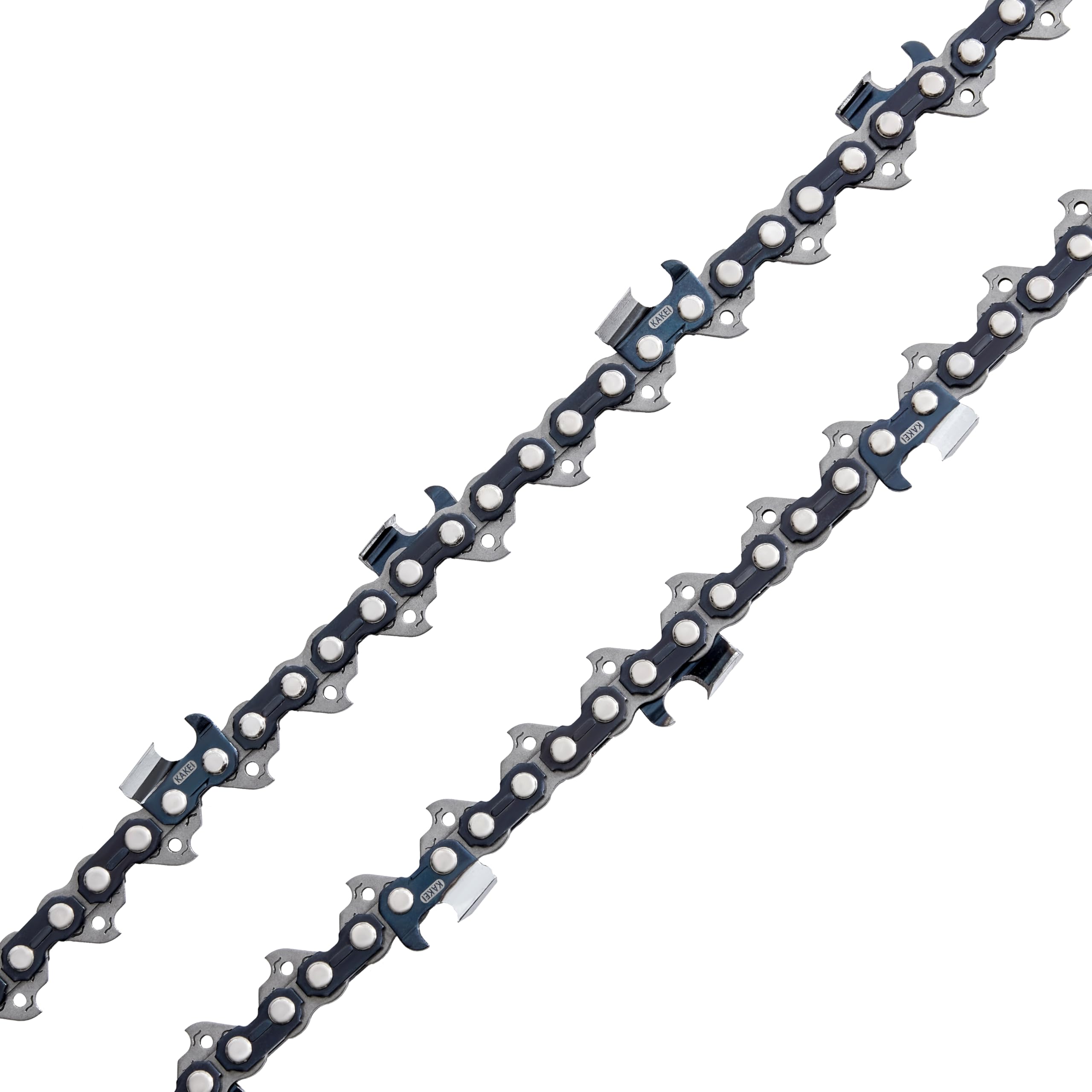 KAKEI chain cutting a log demonstrating fast chip clearance and smooth feed