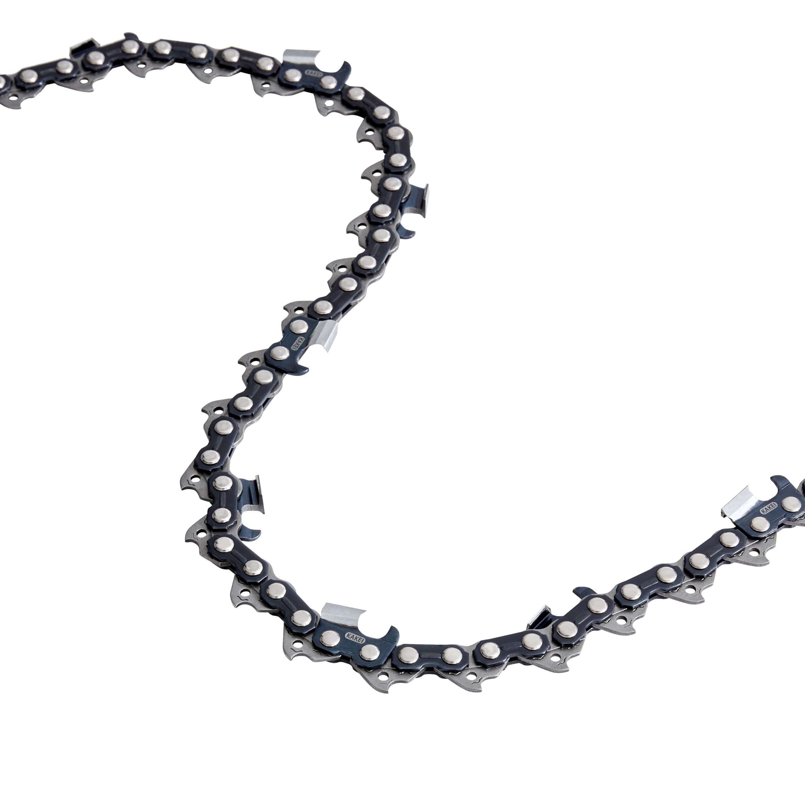 KAKEI three chains stacked to show quantity and ready replacement availability