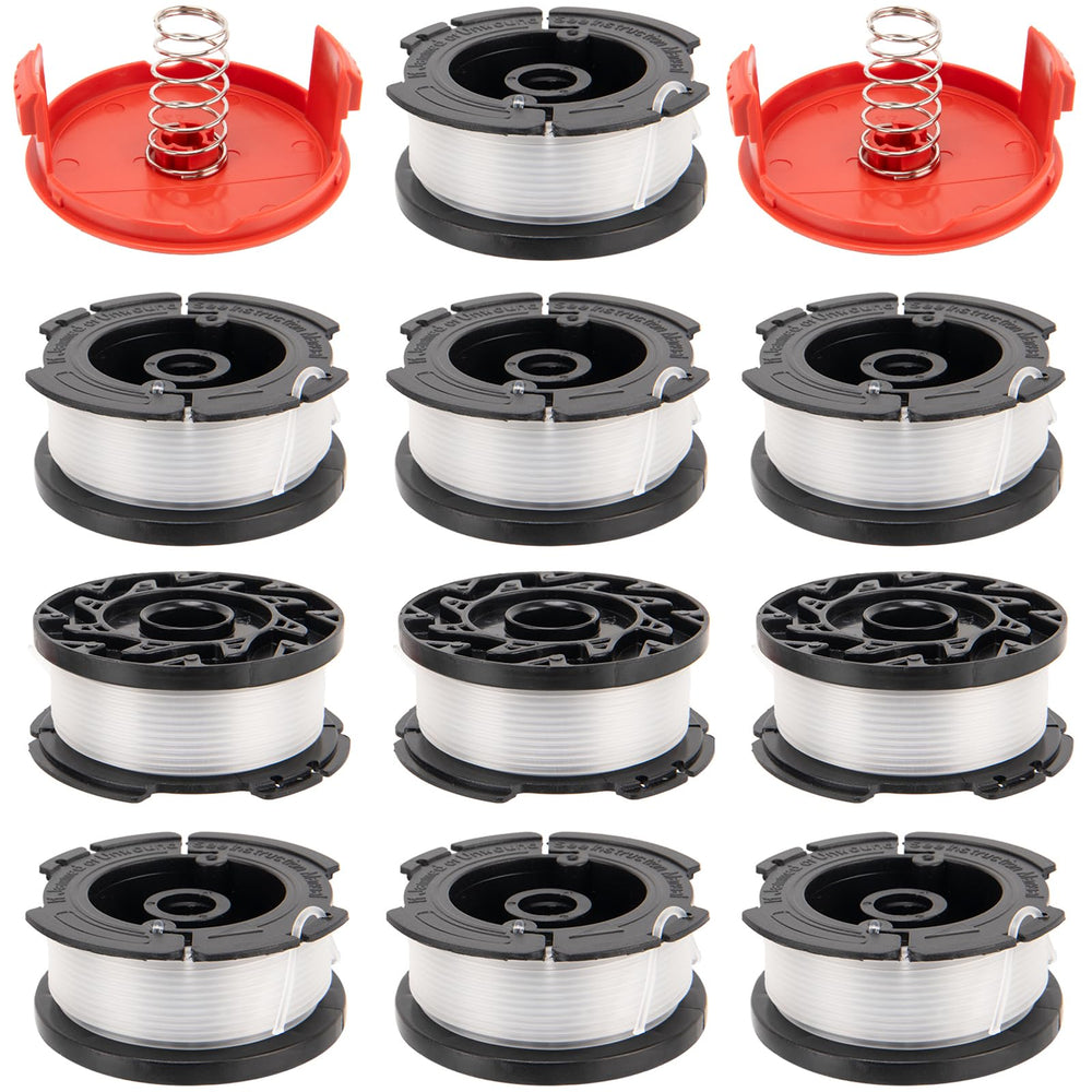 KAKO AF100 front packaging showing included spools and accessories for quick replacement