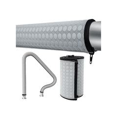 Kakolvan front view of 6 ft handrail cover showing full-length fit and finish