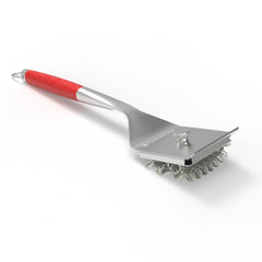 Kamado Joe front view of brush showing coil face and overall tool benefit