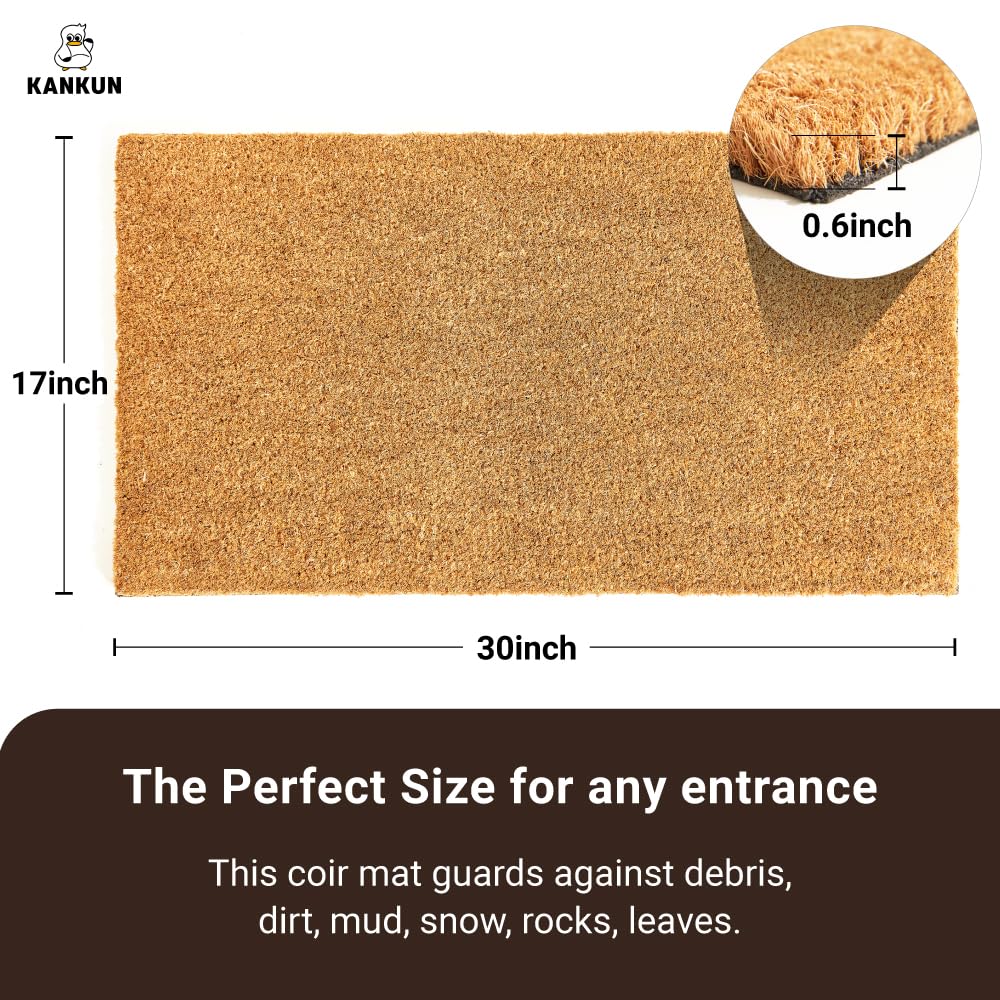 KANKUN heavy-duty backing detail demonstrating non-slip support and stability benefit