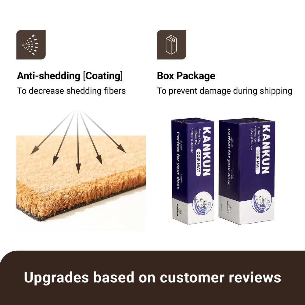 KANKUN mat beside a ruler for size-scale comparison showing compact 17x30 fit benefit