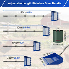 kanuoc handle extension mechanism highlighted for adjustable-height comfort benefit