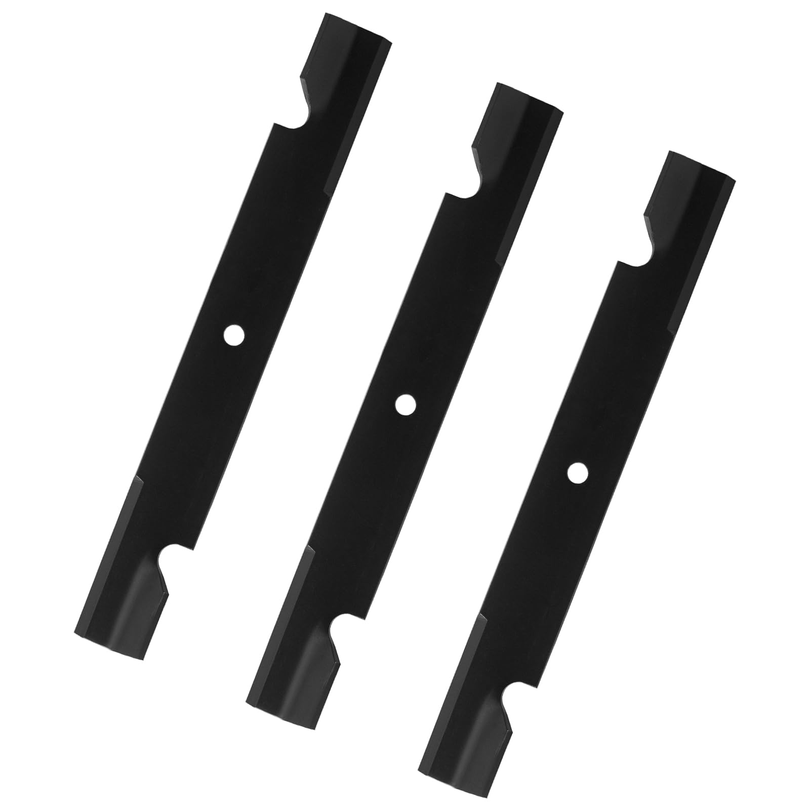KANXAJJY front view of three blades showing complete 60-inch set and fit benefit
