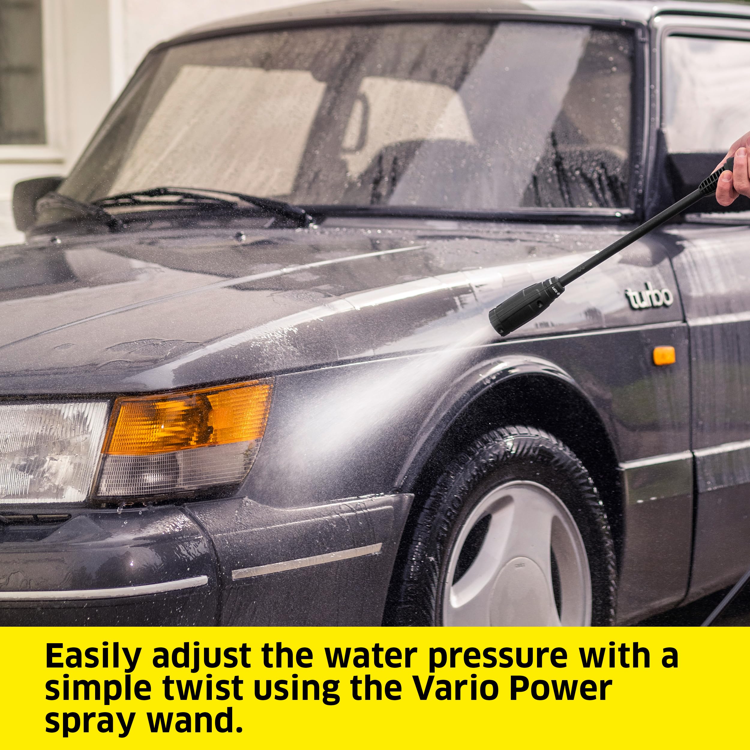 KÄRCHER Vario Power lance detail offering adjustable spray benefit