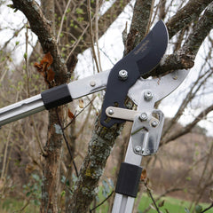 Kings County Tools telescoping handle extended to 40 inches for reach without a ladder