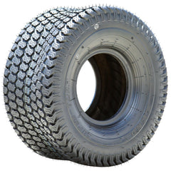 Kenda K500 front view showing full tire profile and turf protection