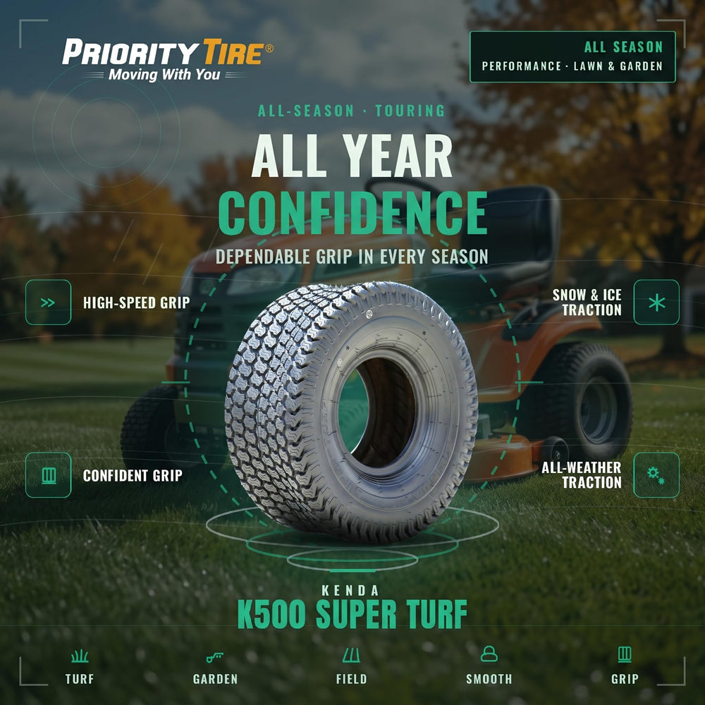 Kenda K500 sidewall detail showing 4‑ply construction for durability