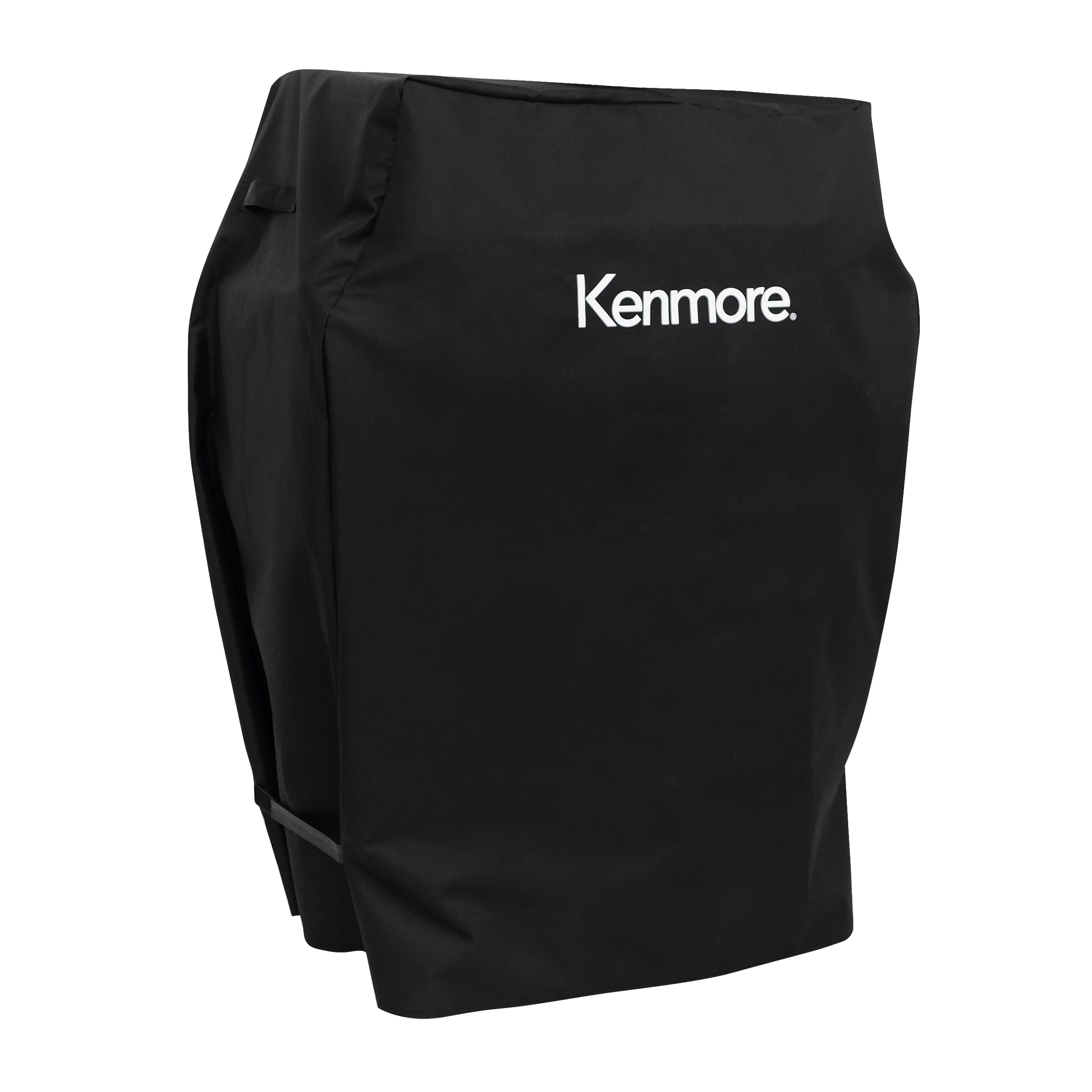 Kenmore close-up of durable polyester fabric showing tear resistance