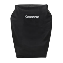 Kenmore front view of cover protecting grill from elements and dirt