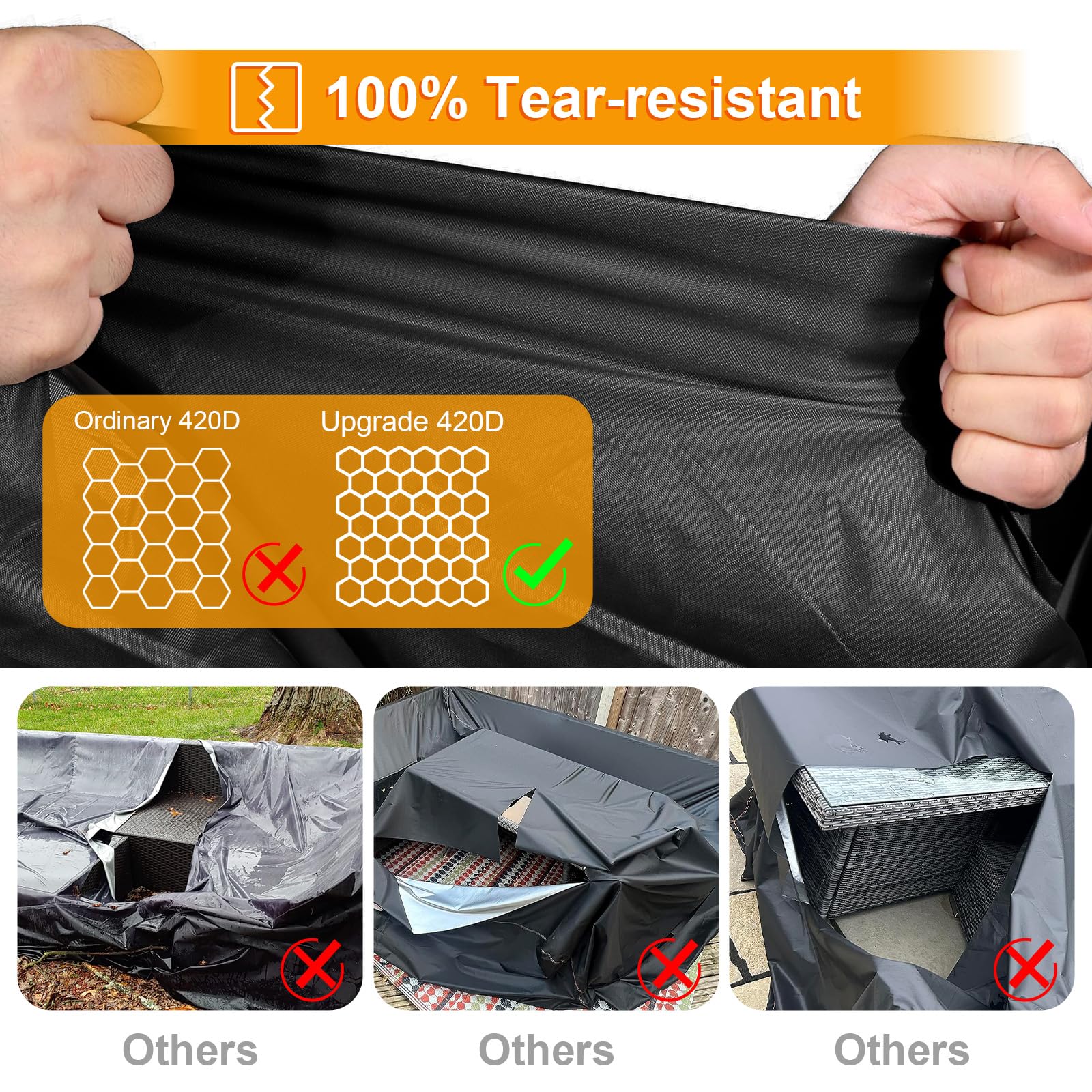 Kipiea adjustable drawstring close-up for snug fit and wind resistance