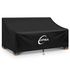 Kipiea cover front view showing full 3-seat protection and neat fit