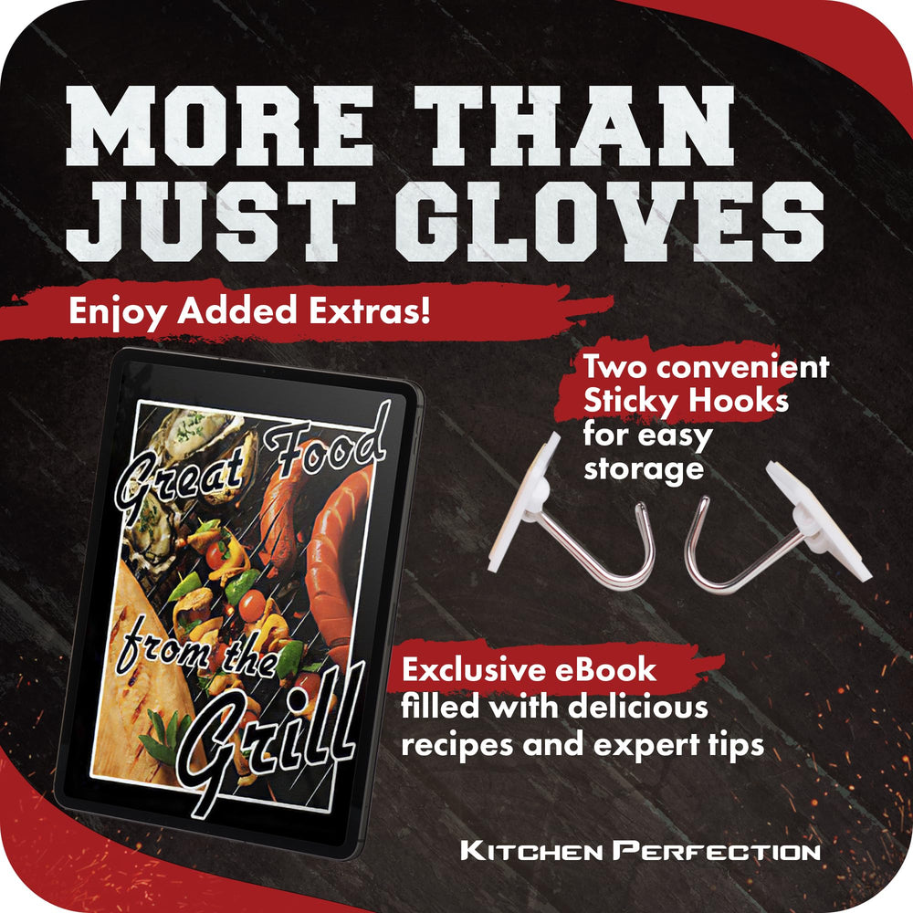 Kitchen Perfection silicone texture close-up showing non-slip grip for safe handling