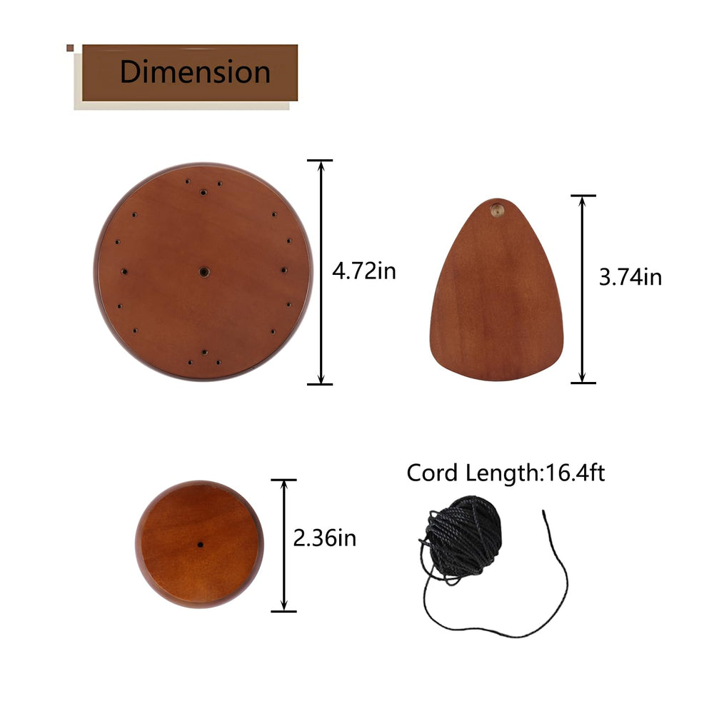 KK magsun wooden clapper close-up highlighting durable pine and balanced design