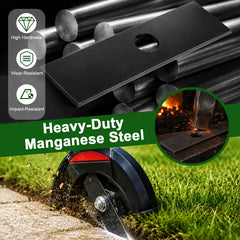 KOCBSYY two retaining pins per blade displayed for secure fit and fast swaps