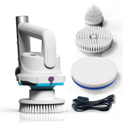 Kokido front view of scrubber showing compact design and ready-to-use convenience