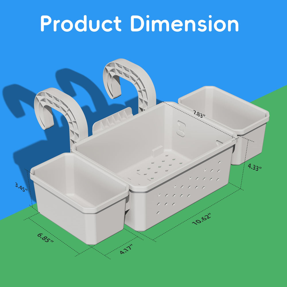 Kompoll large hooks and attachment parts ready for easy installation