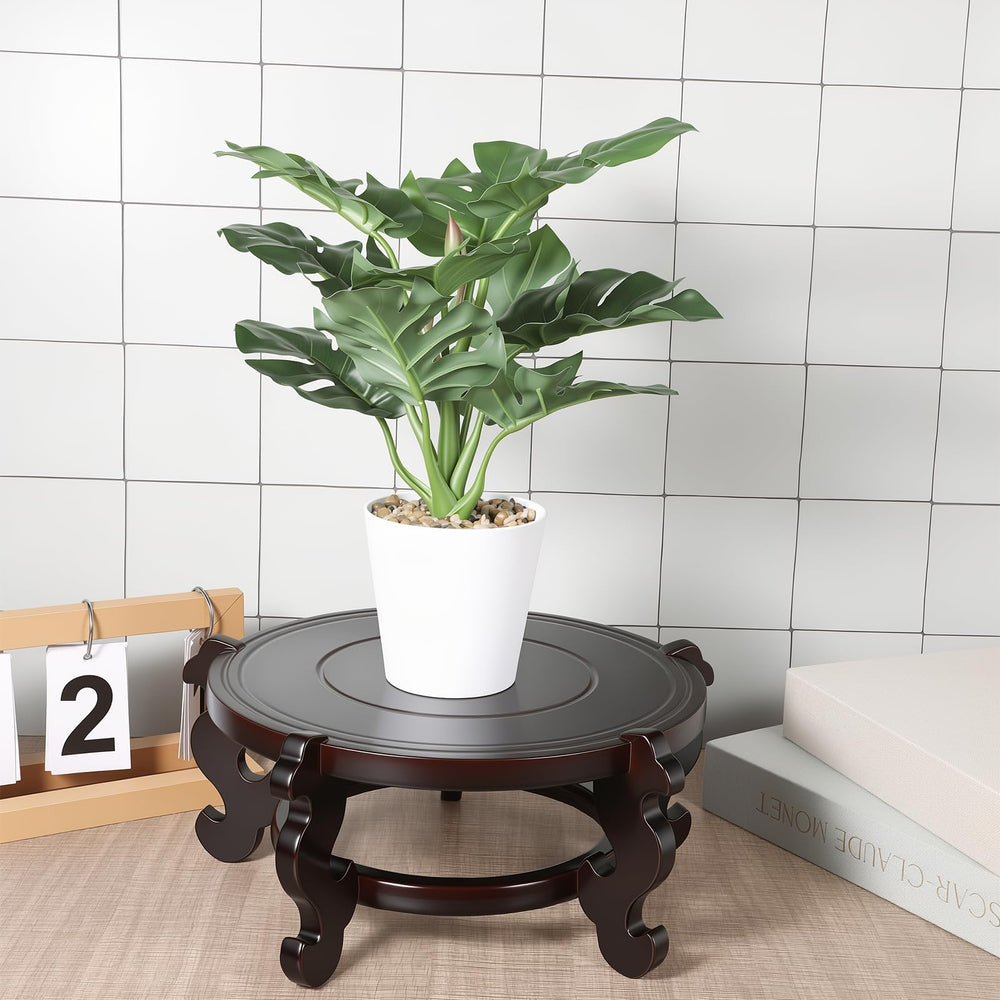 KongTiva stand styled in a living room emphasizing oriental aesthetic and harmony