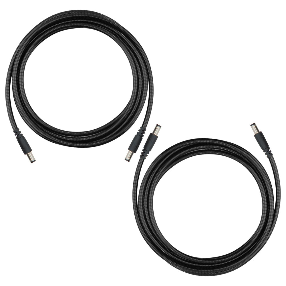 KSK cable front view showing connectors and secure fit for reliable power