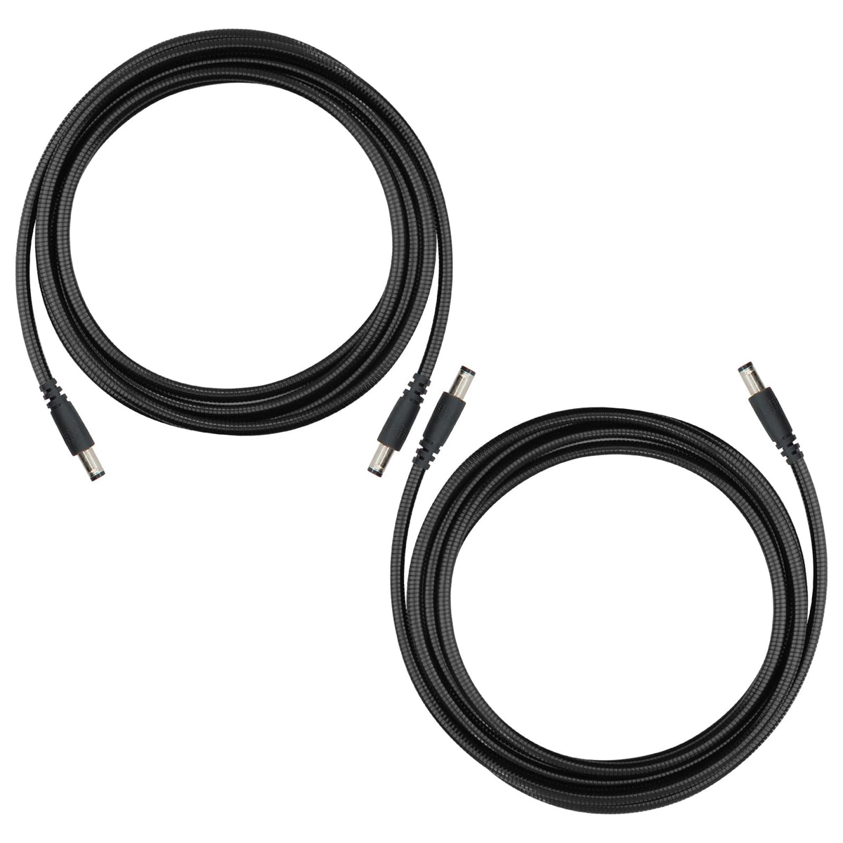 KSK cable front view showing connectors and secure fit for reliable power