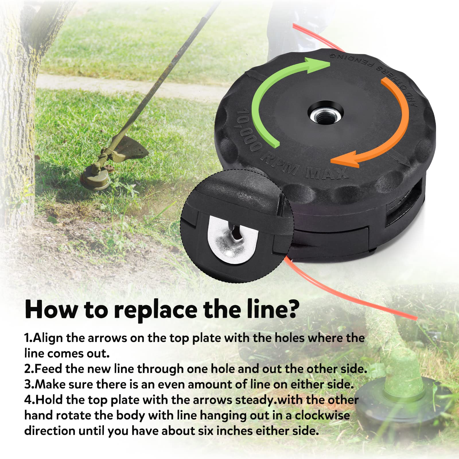 KTWT product packaging and included head for quick replacement
