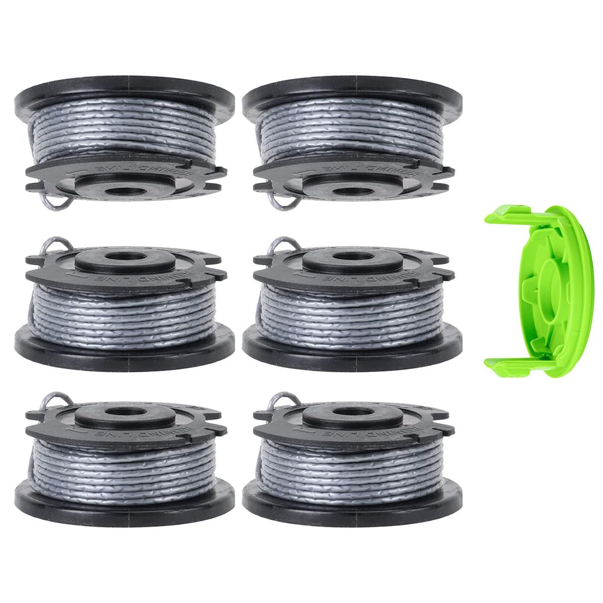 Kudoosen spool front view showing ready-to-install compatibility and quick replacement