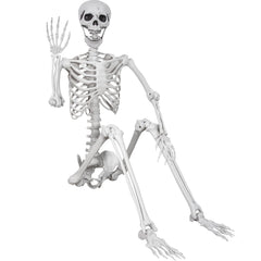 Kukooka front view life-size skeleton adding realistic curb appeal