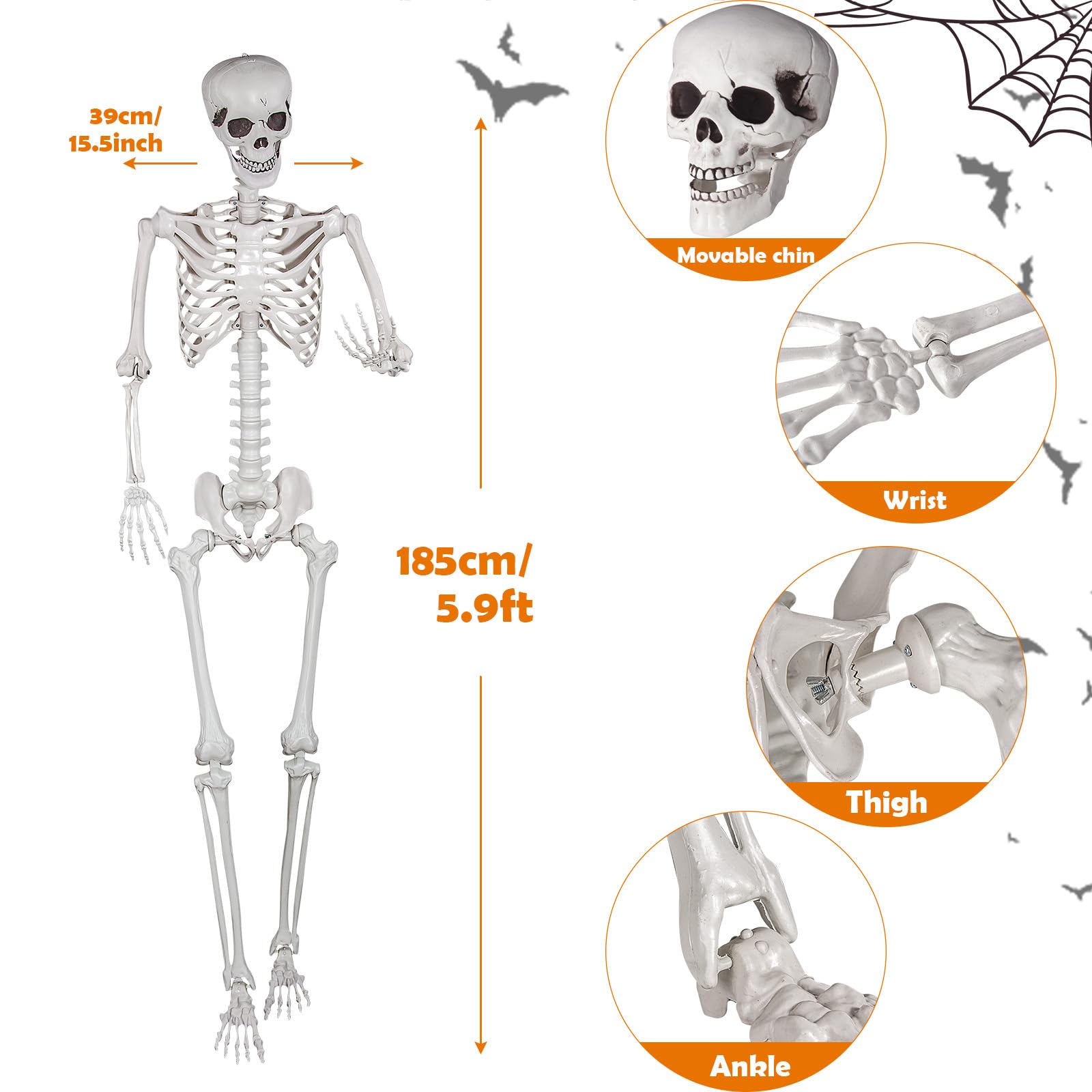 Kukooka joint detail demonstrating posable limbs and stability