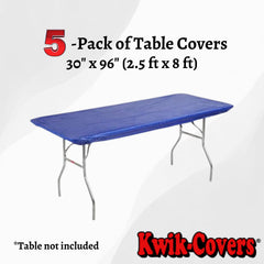 Kwik-Covers elastic corner detail demonstrating secure fitted grip