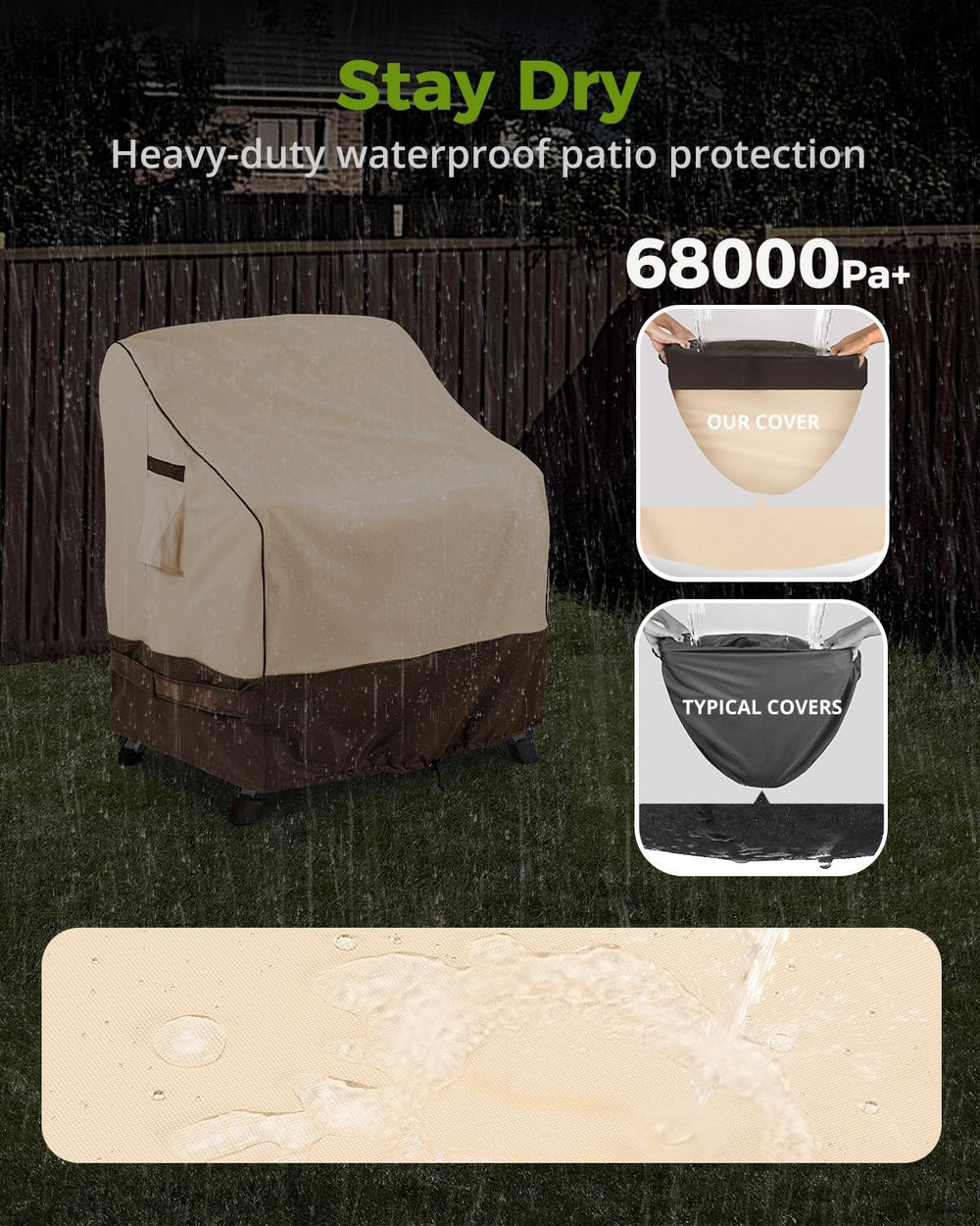 KylinLucky air vent detail preventing condensation and protecting cushions