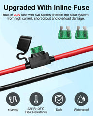 KYN Design SAE connector with waterproof cap, protects contacts and prevents moisture ingress