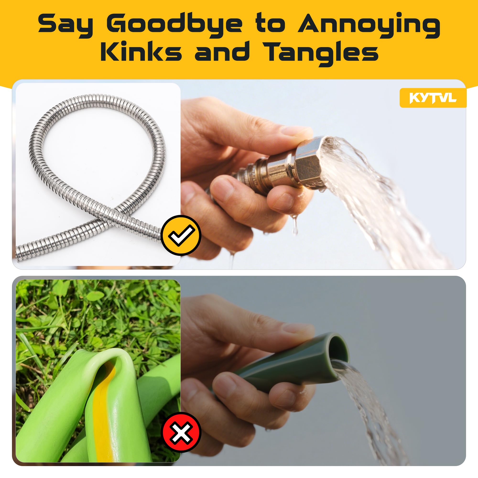 kytvl car wash application showing efficient rinsing and durable connection